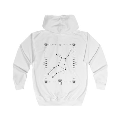 VIRGO –NEITSYT Vetoketjullinen Unisex Huppari
