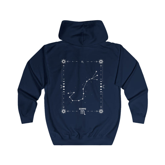 SCORPIO – SKORPIONI Vetoketjullinen Unisex Huppari
