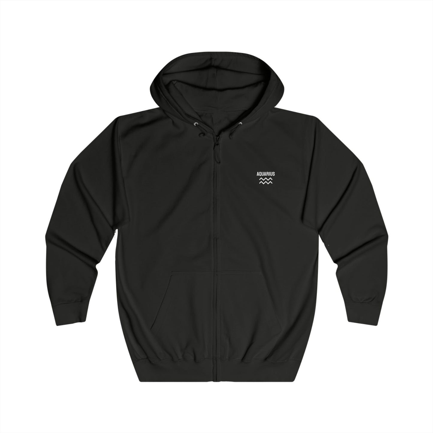 AQUARIUS – VESIMIES Vetoketjullinen Unisex Huppari