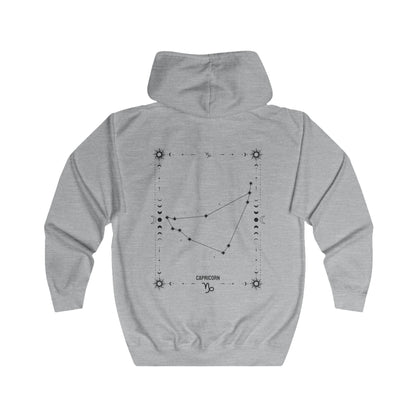 CAPRICORN – KAURIS Vetoketjullinen Unisex Huppari