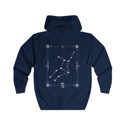 VIRGO –NEITSYT Vetoketjullinen Unisex Huppari