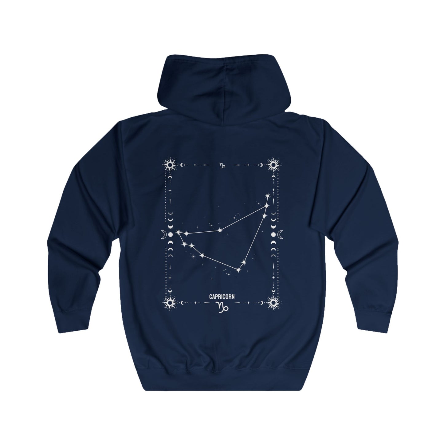 CAPRICORN – KAURIS Vetoketjullinen Unisex Huppari