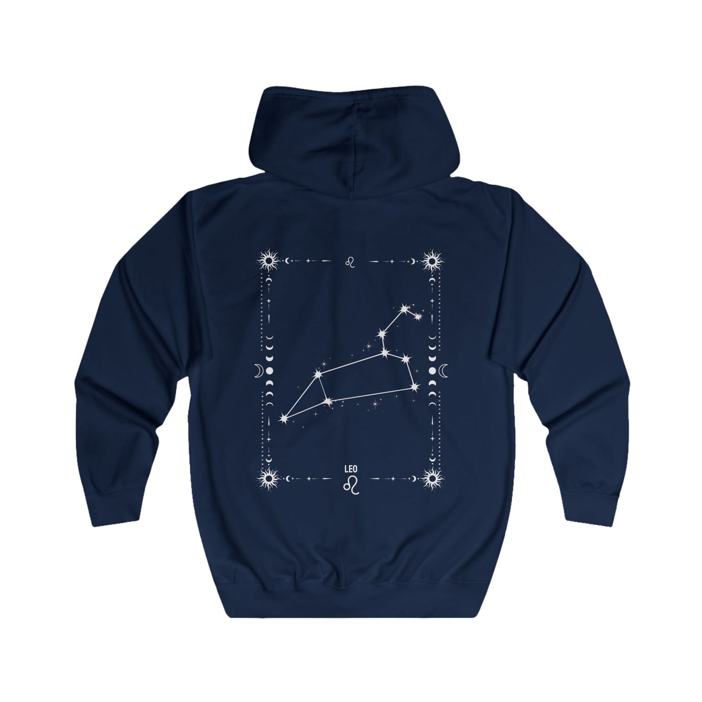 LEO –LEIJONA Vetoketjullinen Unisex Huppari