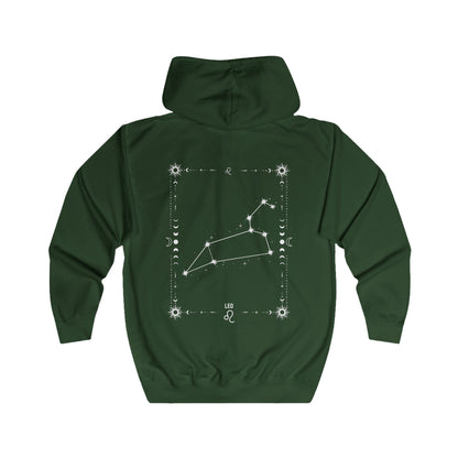 LEO –LEIJONA Vetoketjullinen Unisex Huppari