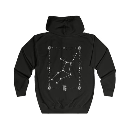 VIRGO –NEITSYT Vetoketjullinen Unisex Huppari