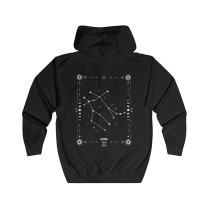 GEMINI – KAKSONEN Vetoketjullinen Unisex Huppari
