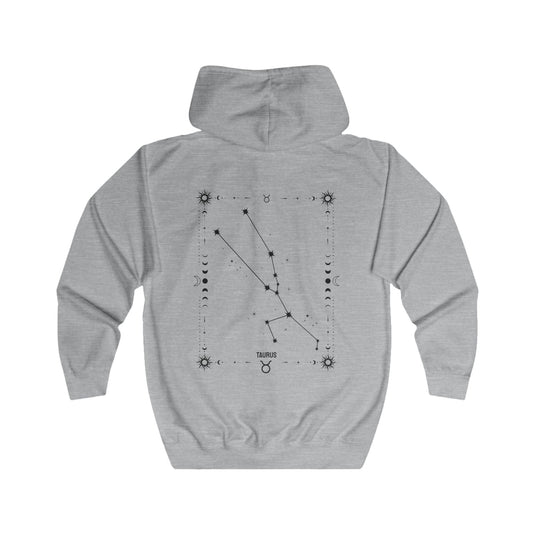 TAURUS – HÄRKÄ Vetoketjullinen Unisex Huppari