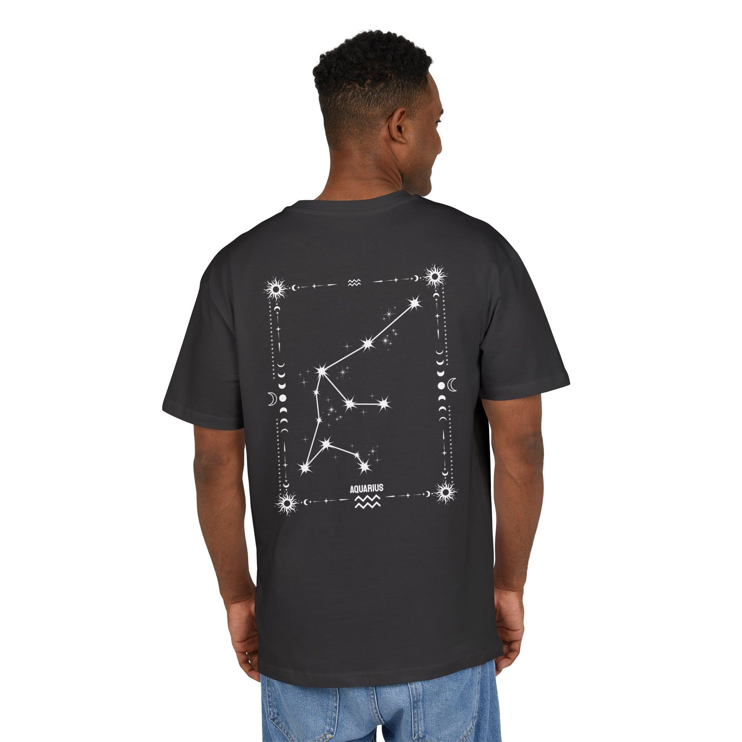 AQUARIUS – VESIMIES T-Paita Unisex | Oversized Fit
