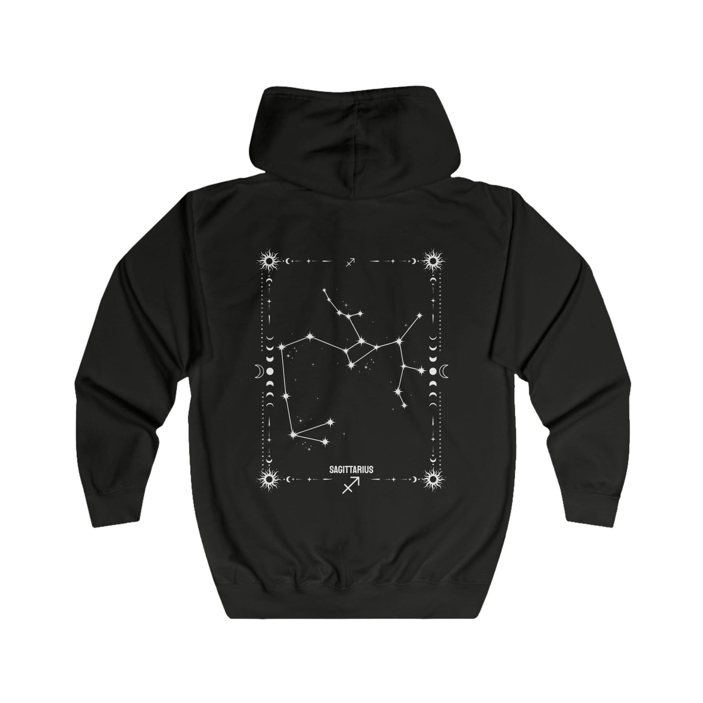 SAGITTARIUS – JOUSIMIES Vetoketjullinen Unisex Huppari