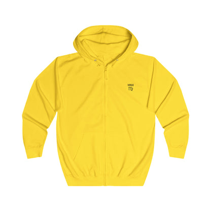 VIRGO –NEITSYT Vetoketjullinen Unisex Huppari