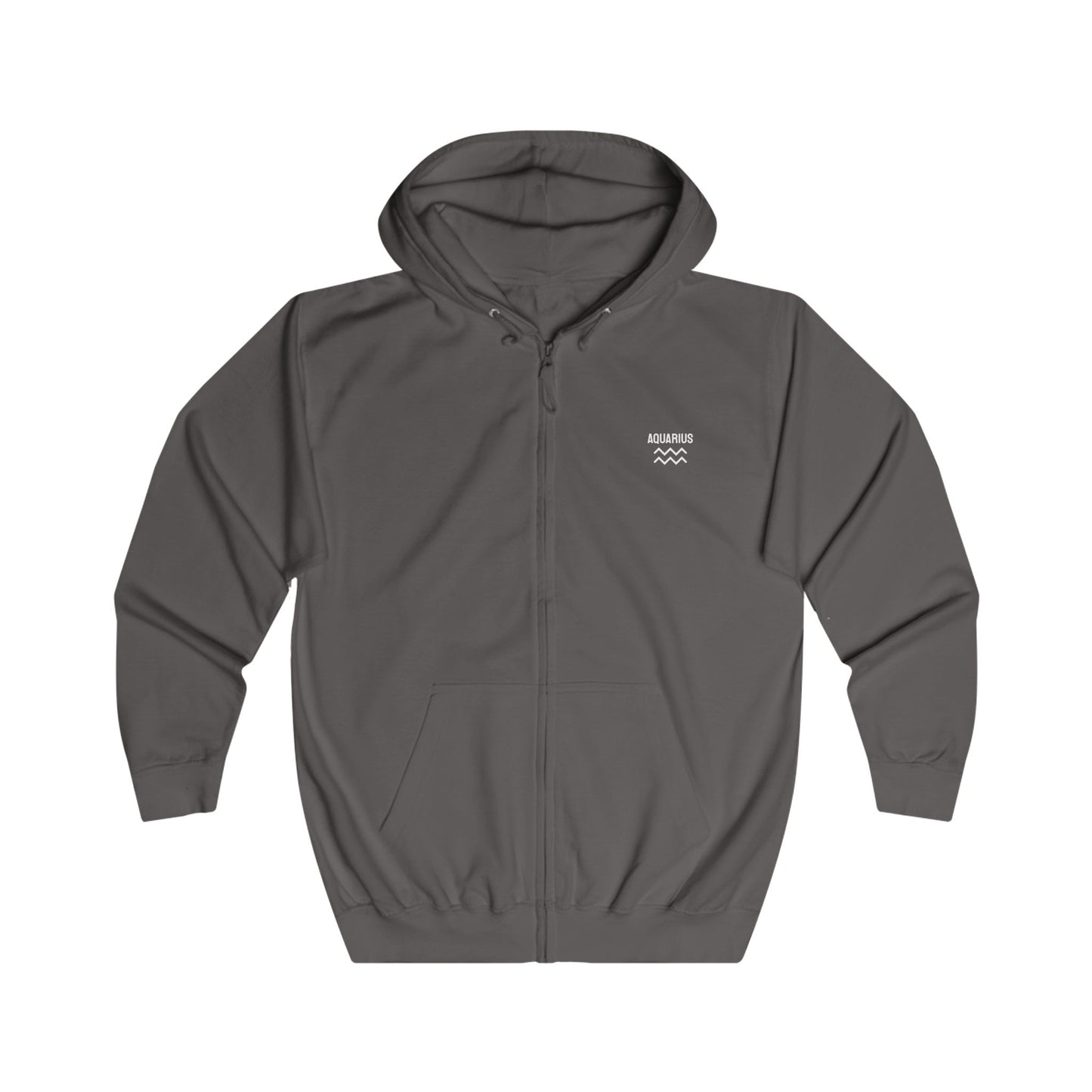 AQUARIUS – VESIMIES Vetoketjullinen Unisex Huppari
