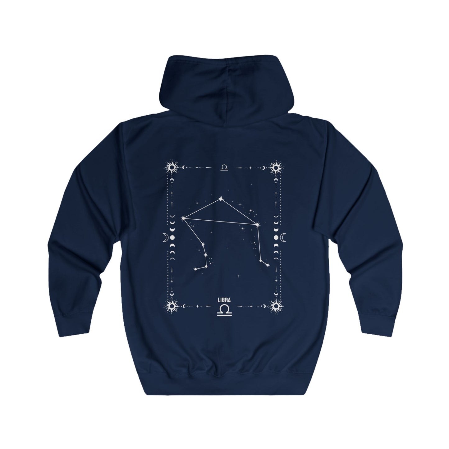 LIBRA – VAAKA Vetoketjullinen Unisex Huppari