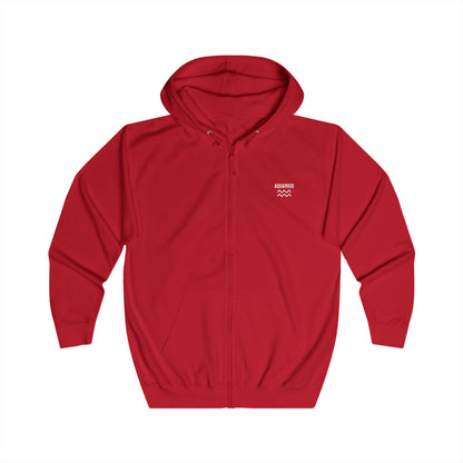 AQUARIUS – VESIMIES Vetoketjullinen Unisex Huppari