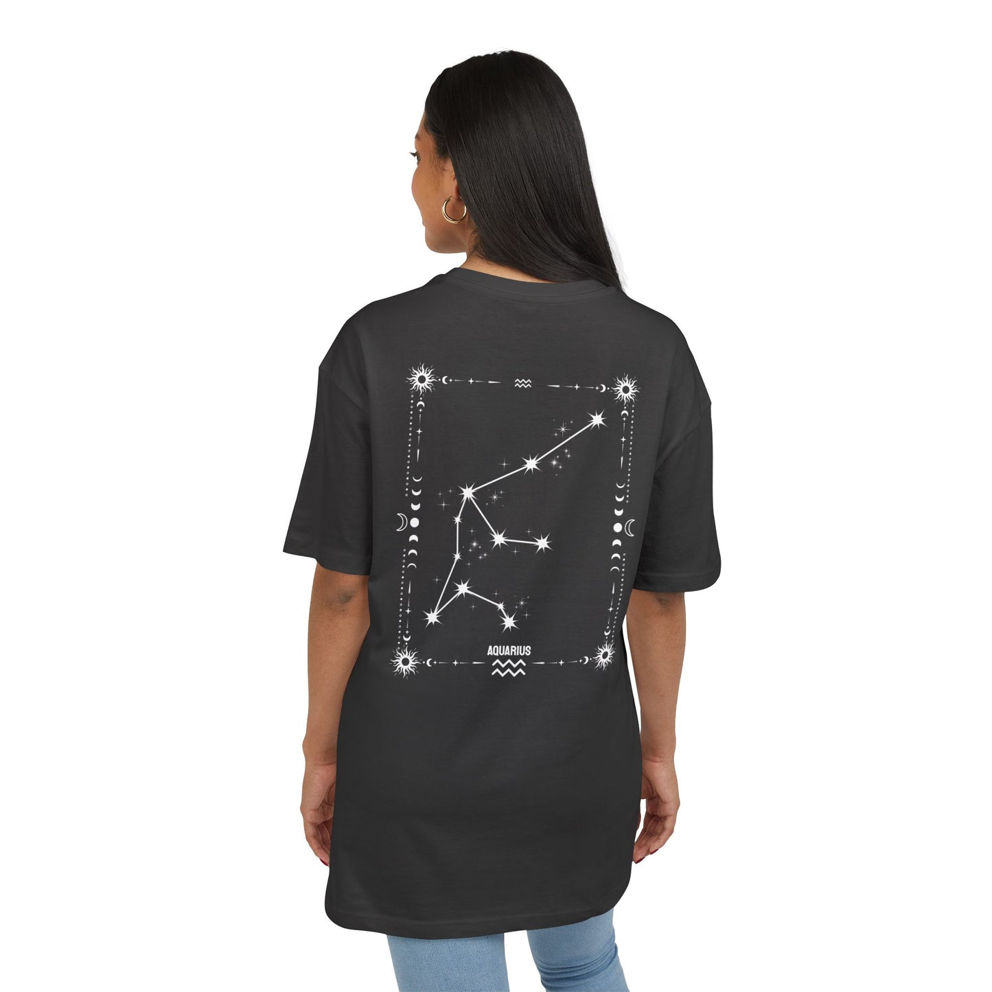 AQUARIUS – VESIMIES T-Paita Unisex | Oversized Fit