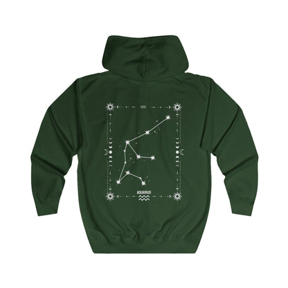 AQUARIUS – VESIMIES Vetoketjullinen Unisex Huppari