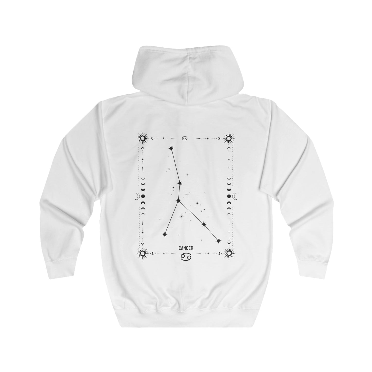 CANCER – RAPU Vetoketjullinen Unisex Huppari