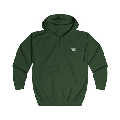 AQUARIUS – VESIMIES Vetoketjullinen Unisex Huppari
