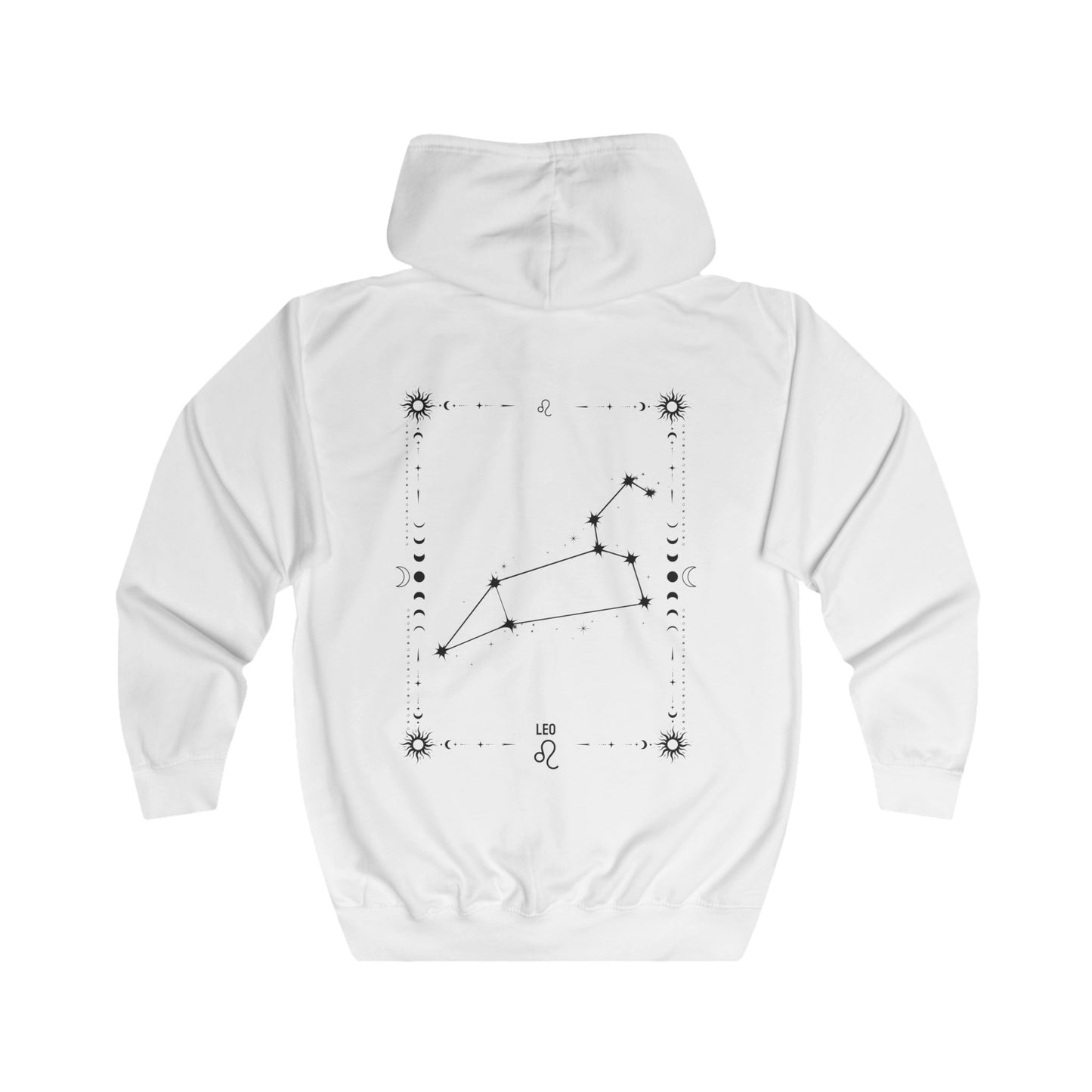 LEO –LEIJONA Vetoketjullinen Unisex Huppari