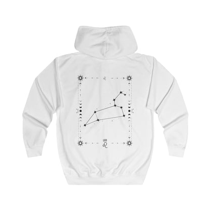 LEO –LEIJONA Vetoketjullinen Unisex Huppari