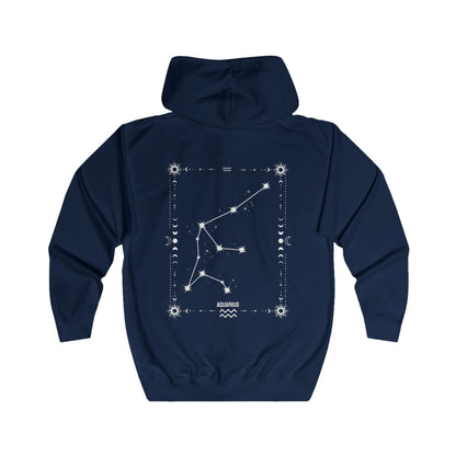 AQUARIUS – VESIMIES Vetoketjullinen Unisex Huppari