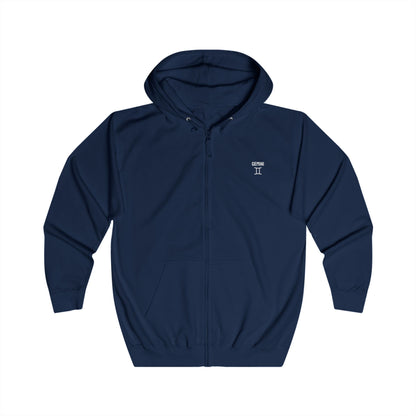 GEMINI – KAKSONEN Vetoketjullinen Unisex Huppari