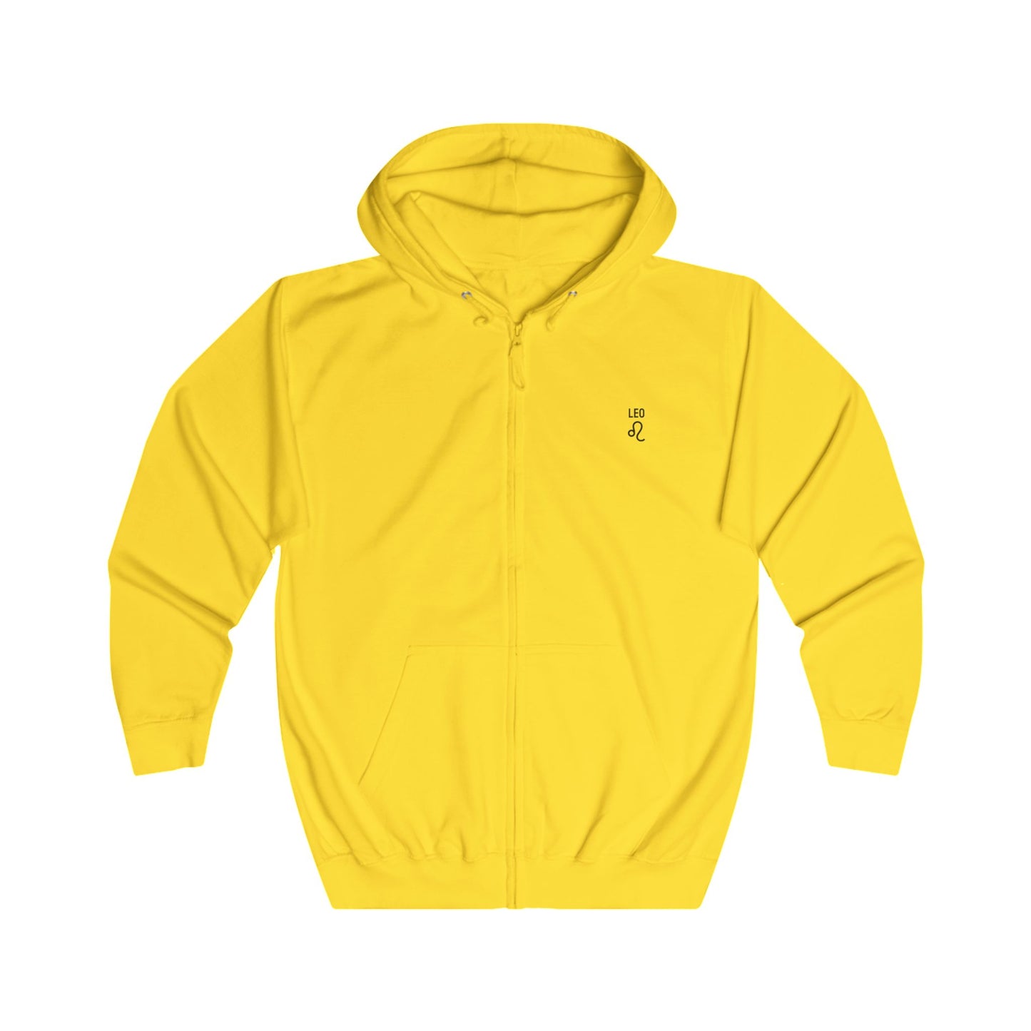 LEO –LEIJONA Vetoketjullinen Unisex Huppari