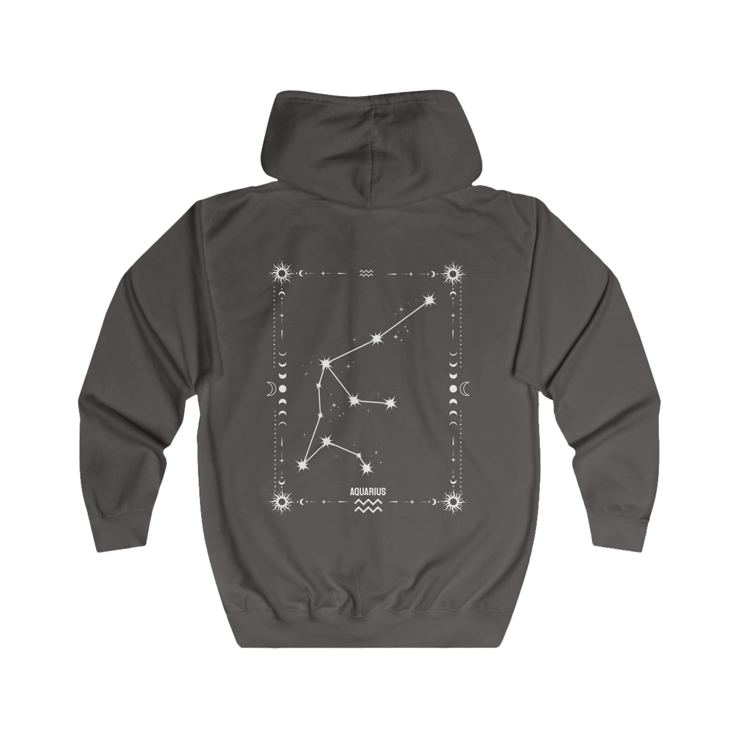 AQUARIUS – VESIMIES Vetoketjullinen Unisex Huppari