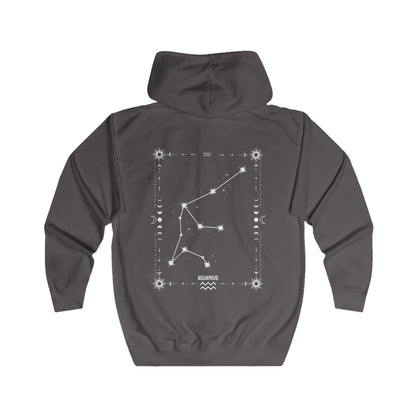 AQUARIUS – VESIMIES Vetoketjullinen Unisex Huppari