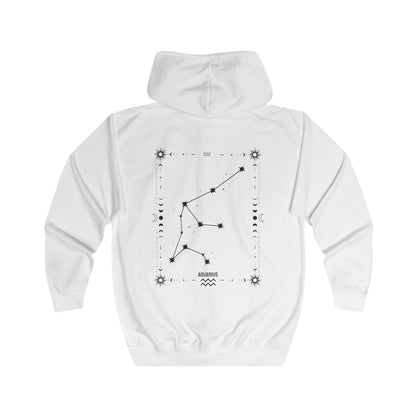 AQUARIUS – VESIMIES Vetoketjullinen Unisex Huppari