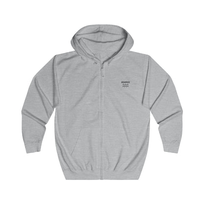 AQUARIUS – VESIMIES Vetoketjullinen Unisex Huppari