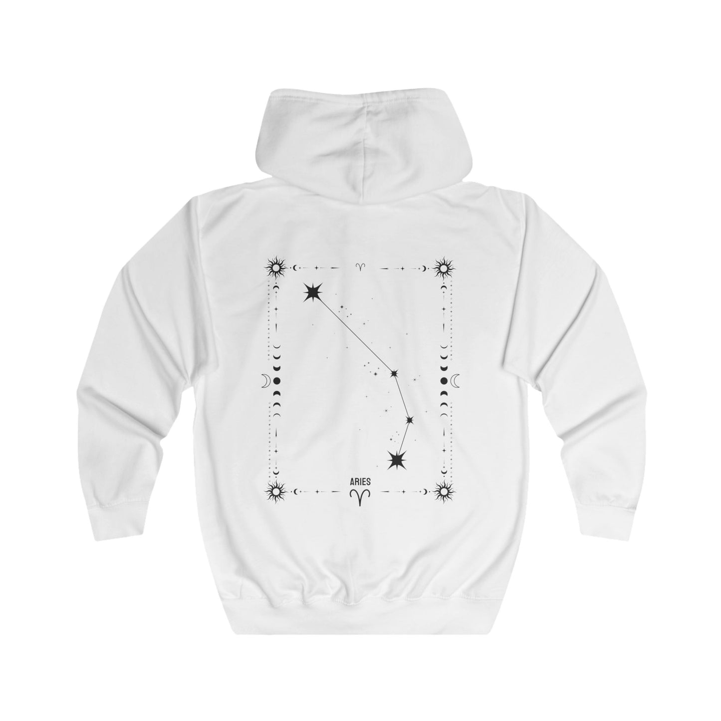 ARIES – OINAS Vetoketjullinen Unisex Huppari