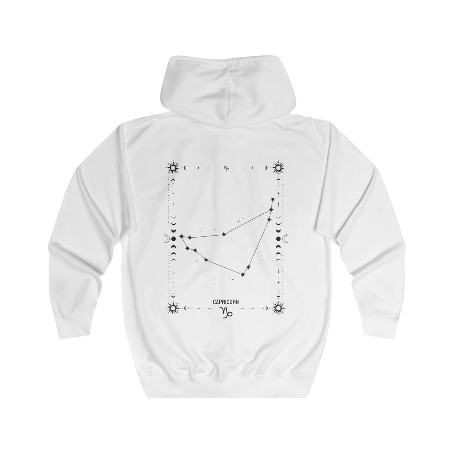 CAPRICORN – KAURIS Vetoketjullinen Unisex Huppari