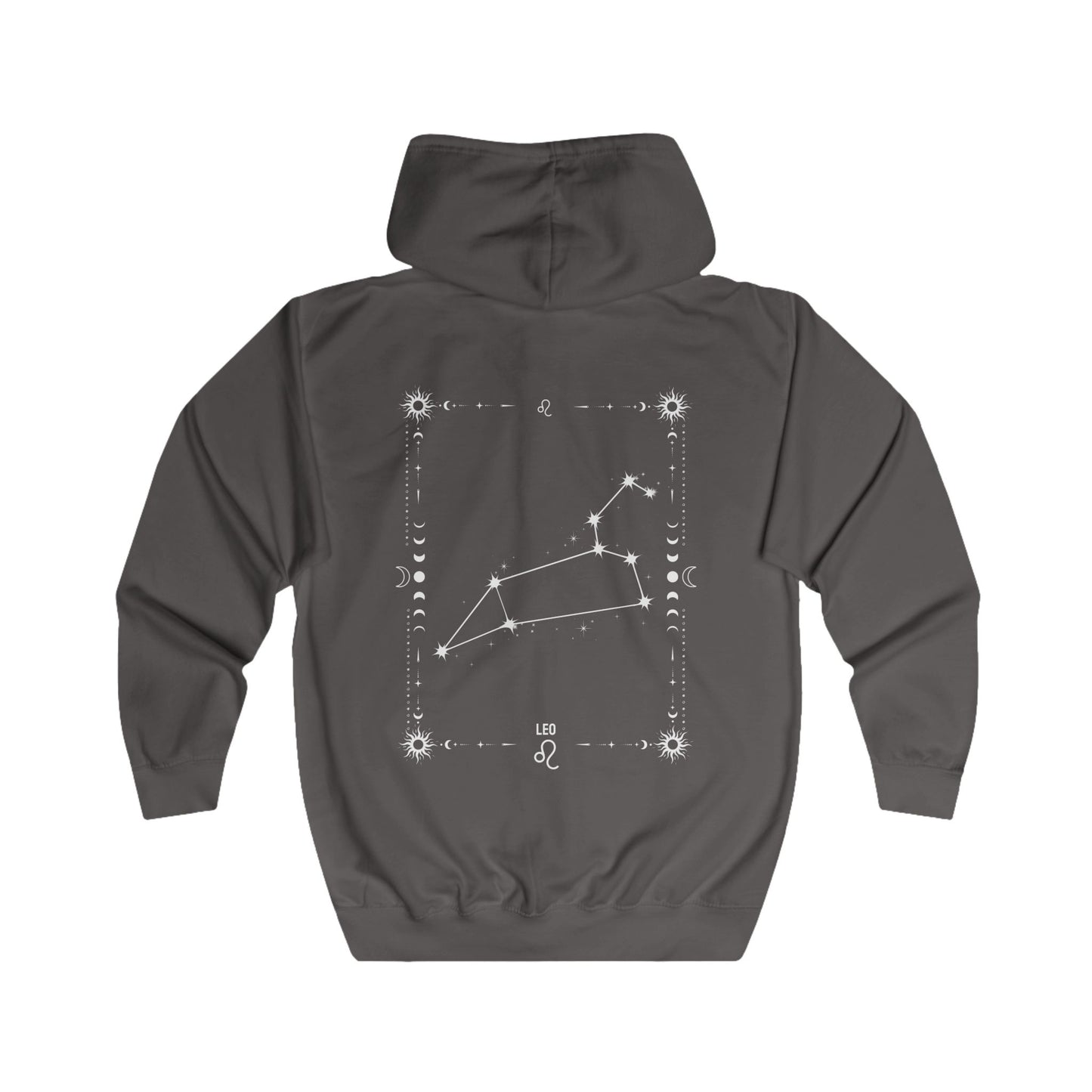 LEO –LEIJONA Vetoketjullinen Unisex Huppari