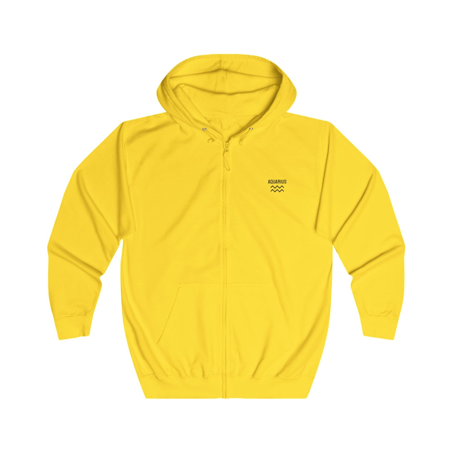 AQUARIUS – VESIMIES Vetoketjullinen Unisex Huppari