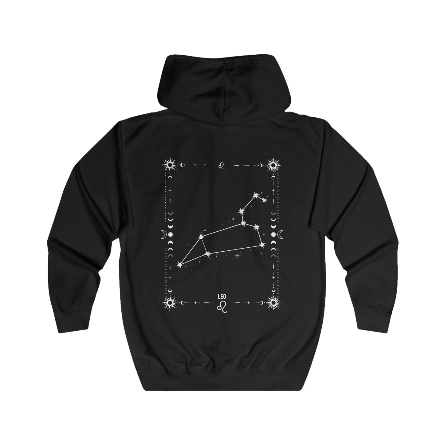 LEO –LEIJONA Vetoketjullinen Unisex Huppari