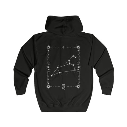 LEO –LEIJONA Vetoketjullinen Unisex Huppari