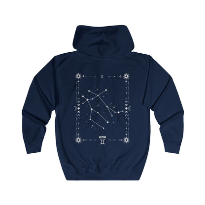 GEMINI – KAKSONEN Vetoketjullinen Unisex Huppari