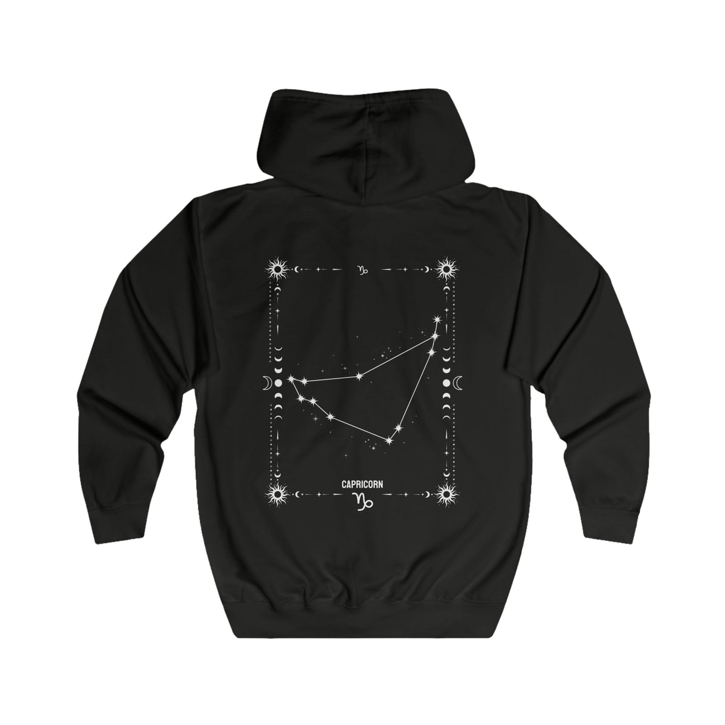 CAPRICORN – KAURIS Vetoketjullinen Unisex Huppari