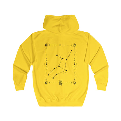 VIRGO –NEITSYT Vetoketjullinen Unisex Huppari