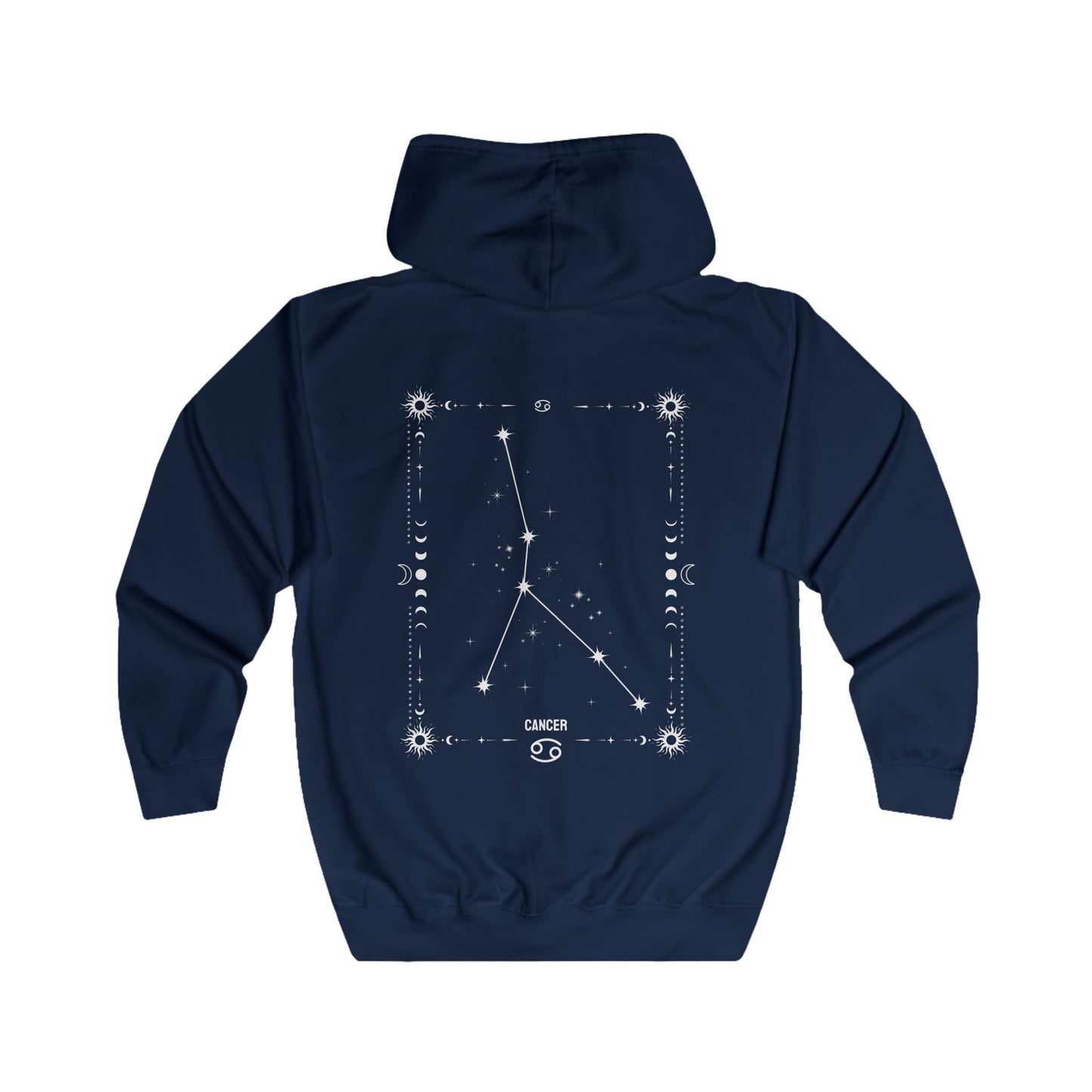 CANCER – RAPU Vetoketjullinen Unisex Huppari