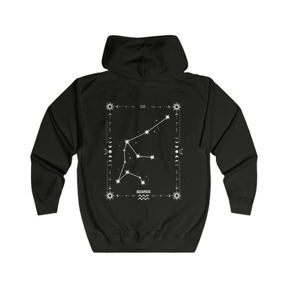 AQUARIUS – VESIMIES Vetoketjullinen Unisex Huppari