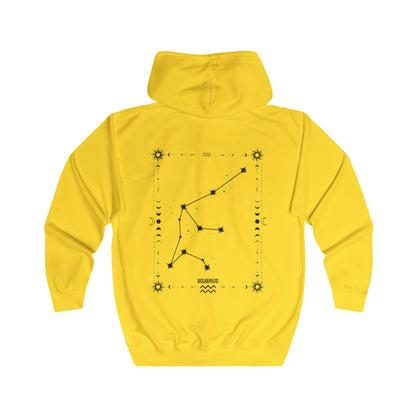 AQUARIUS – VESIMIES Vetoketjullinen Unisex Huppari