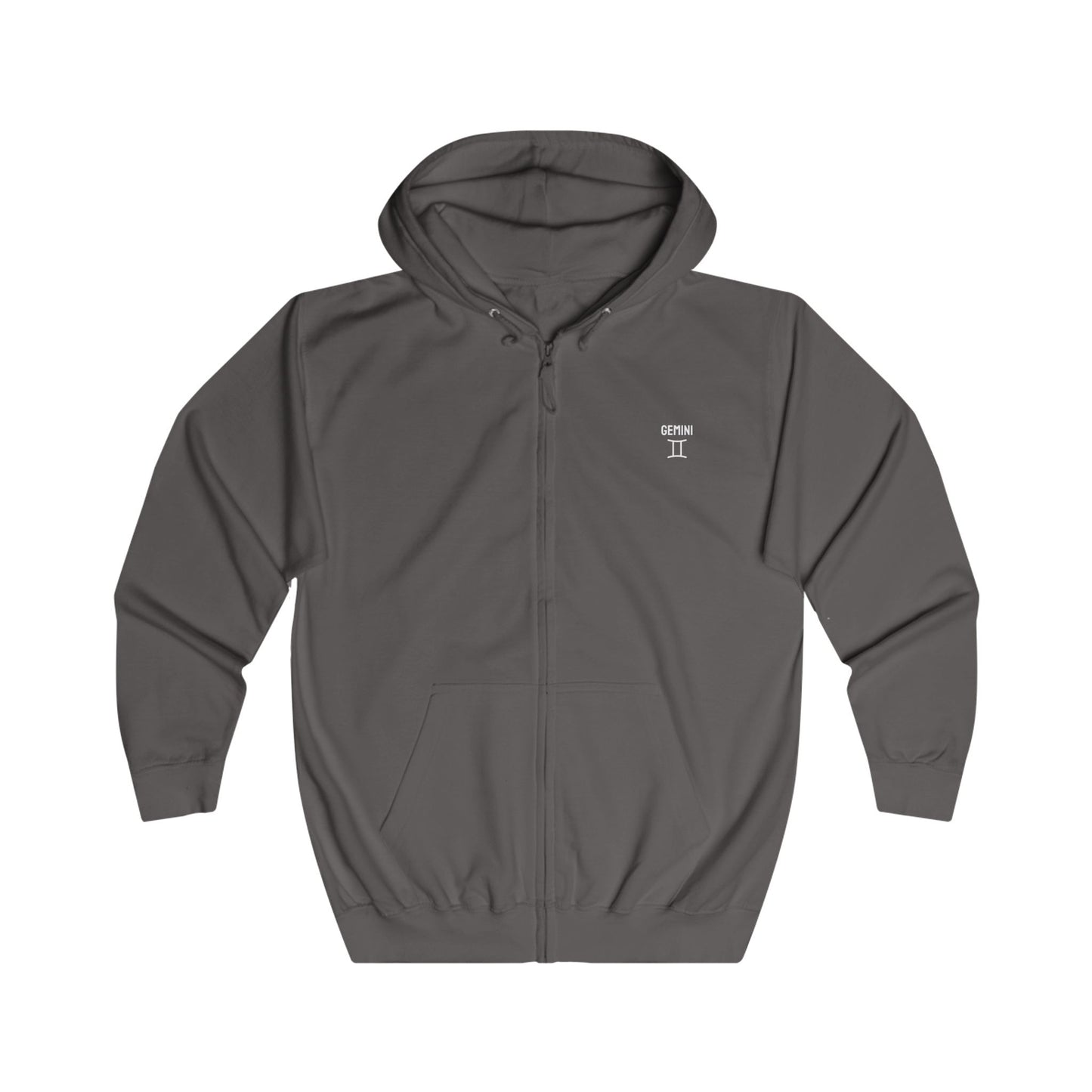 GEMINI – KAKSONEN Vetoketjullinen Unisex Huppari