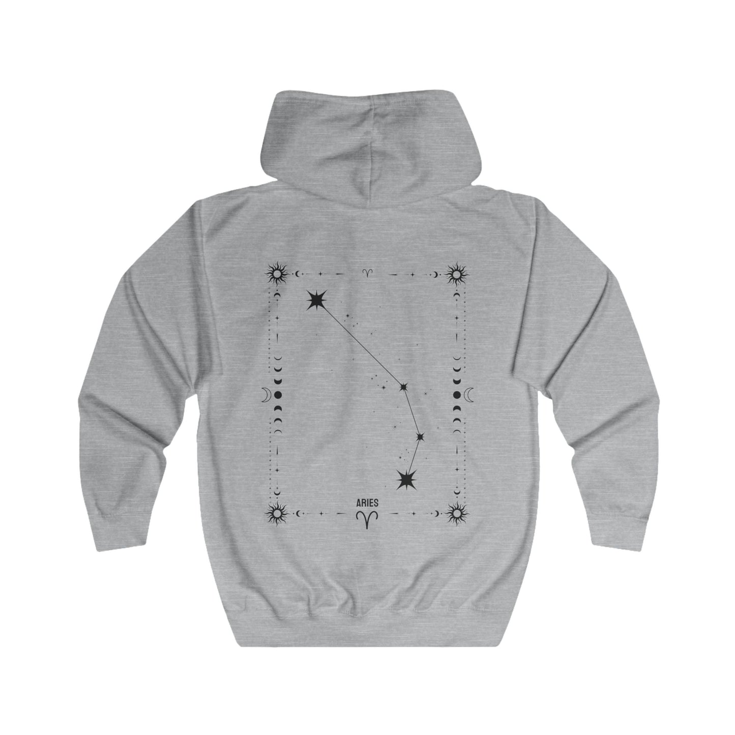 ARIES – OINAS Vetoketjullinen Unisex Huppari