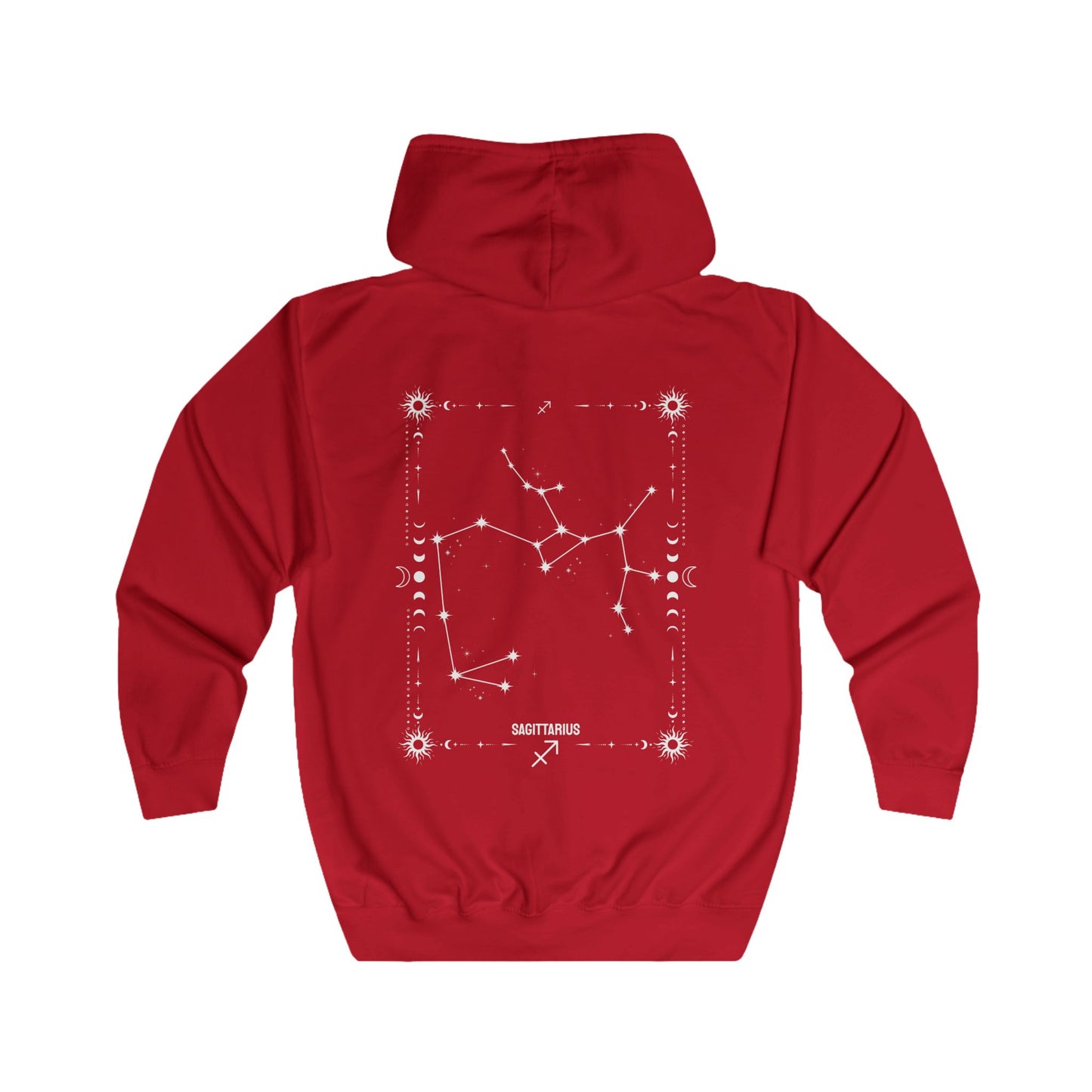 SAGITTARIUS – JOUSIMIES Vetoketjullinen Unisex Huppari