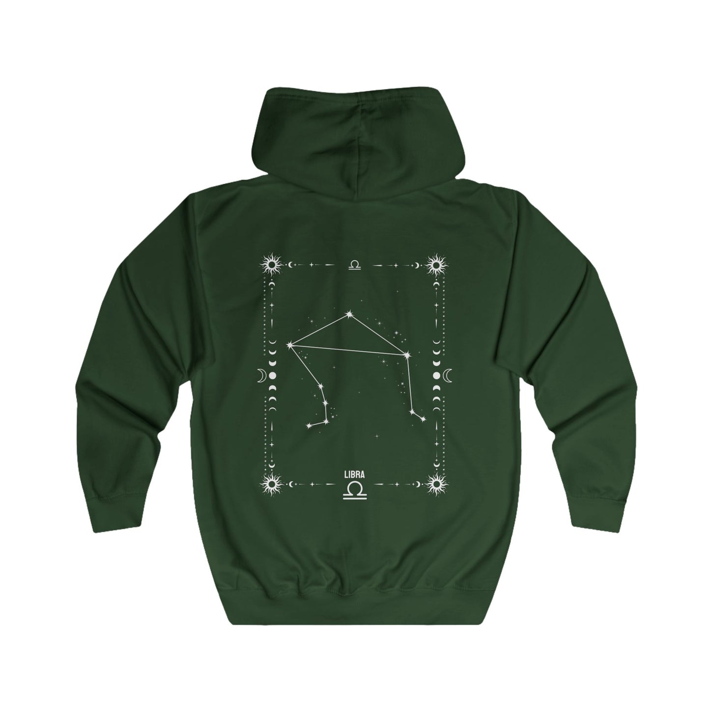 LIBRA – VAAKA Vetoketjullinen Unisex Huppari