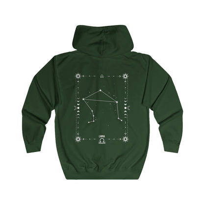 LIBRA – VAAKA Vetoketjullinen Unisex Huppari