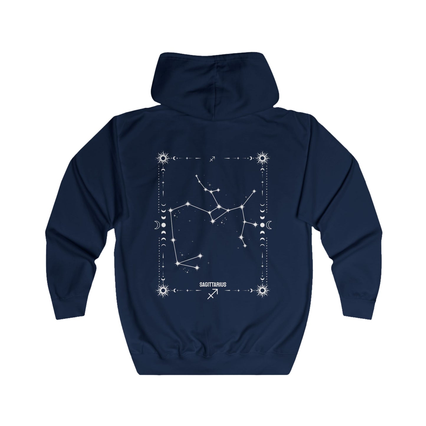SAGITTARIUS – JOUSIMIES Vetoketjullinen Unisex Huppari