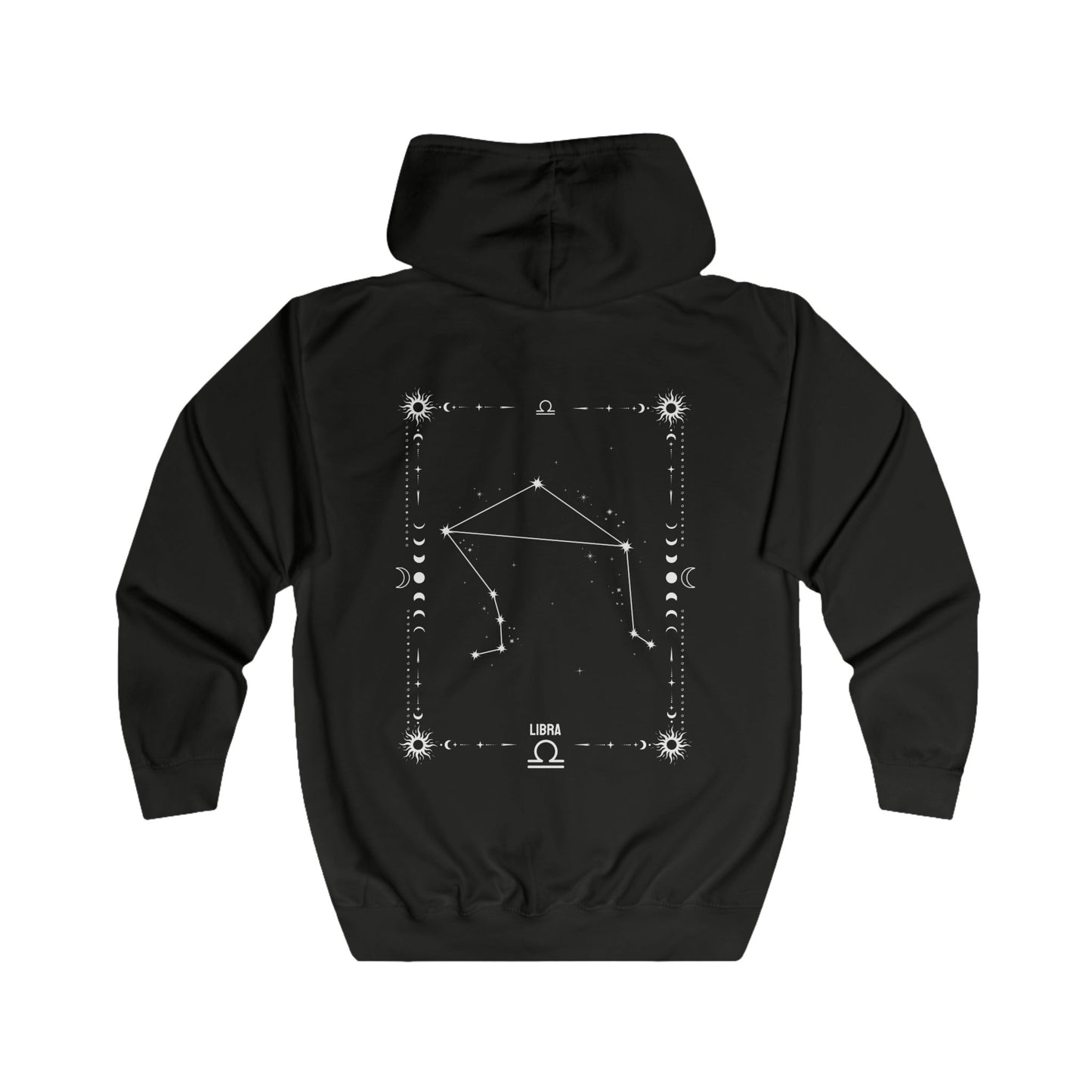 LIBRA – VAAKA Vetoketjullinen Unisex Huppari