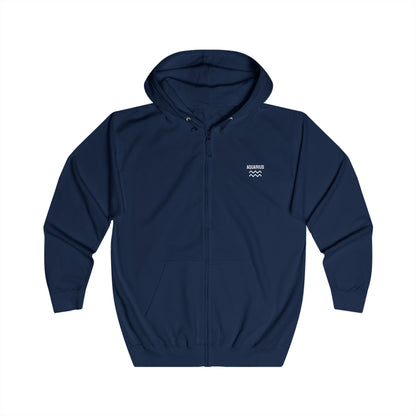 AQUARIUS – VESIMIES Vetoketjullinen Unisex Huppari